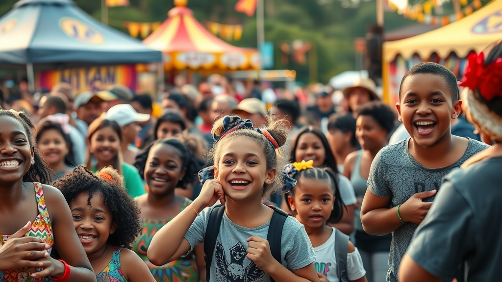 colorful cultural festival at Atlanta attraction, more visitors than international airport